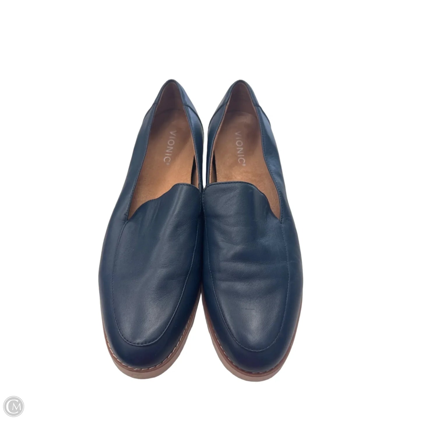Shoes Flats By Vionic In Navy, Size: 10