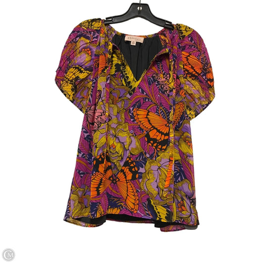 Top Short Sleeve By Philosophy In Multi-colored, Size: S