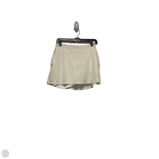 Athletic Skort By Nike In White, Size: S