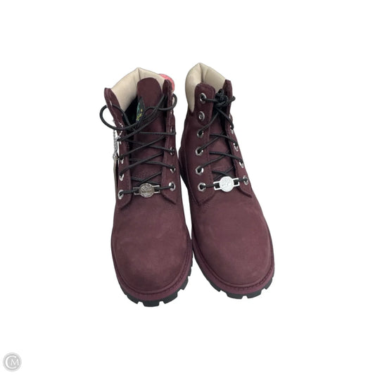 Shoes Hiking By Timberland In Purple, Size: 5