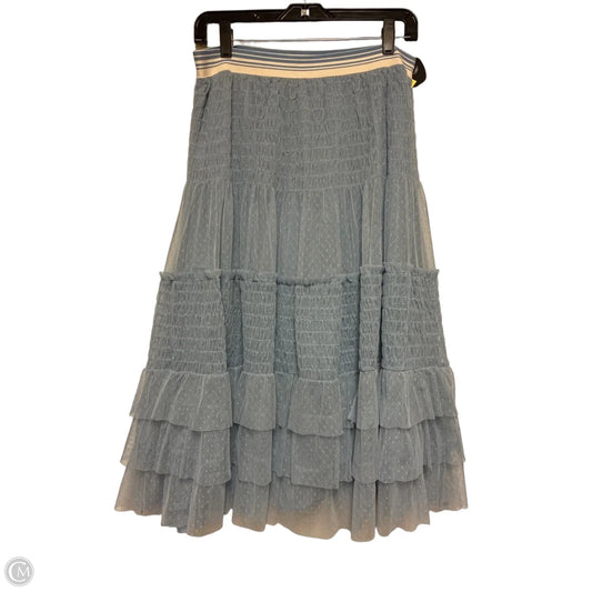 Skirt Maxi By Maeve In Blue, Size: M