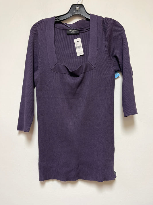 Top Short Sleeve By Lane Bryant  Size: Xl