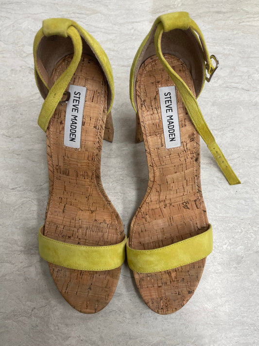 Sandals Heels Block By Steve Madden  Size: 11