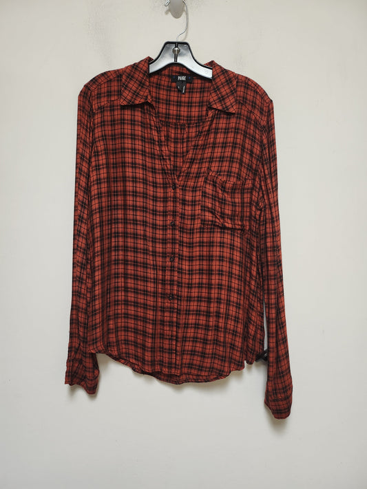 Top Long Sleeve By Paige  Size: L
