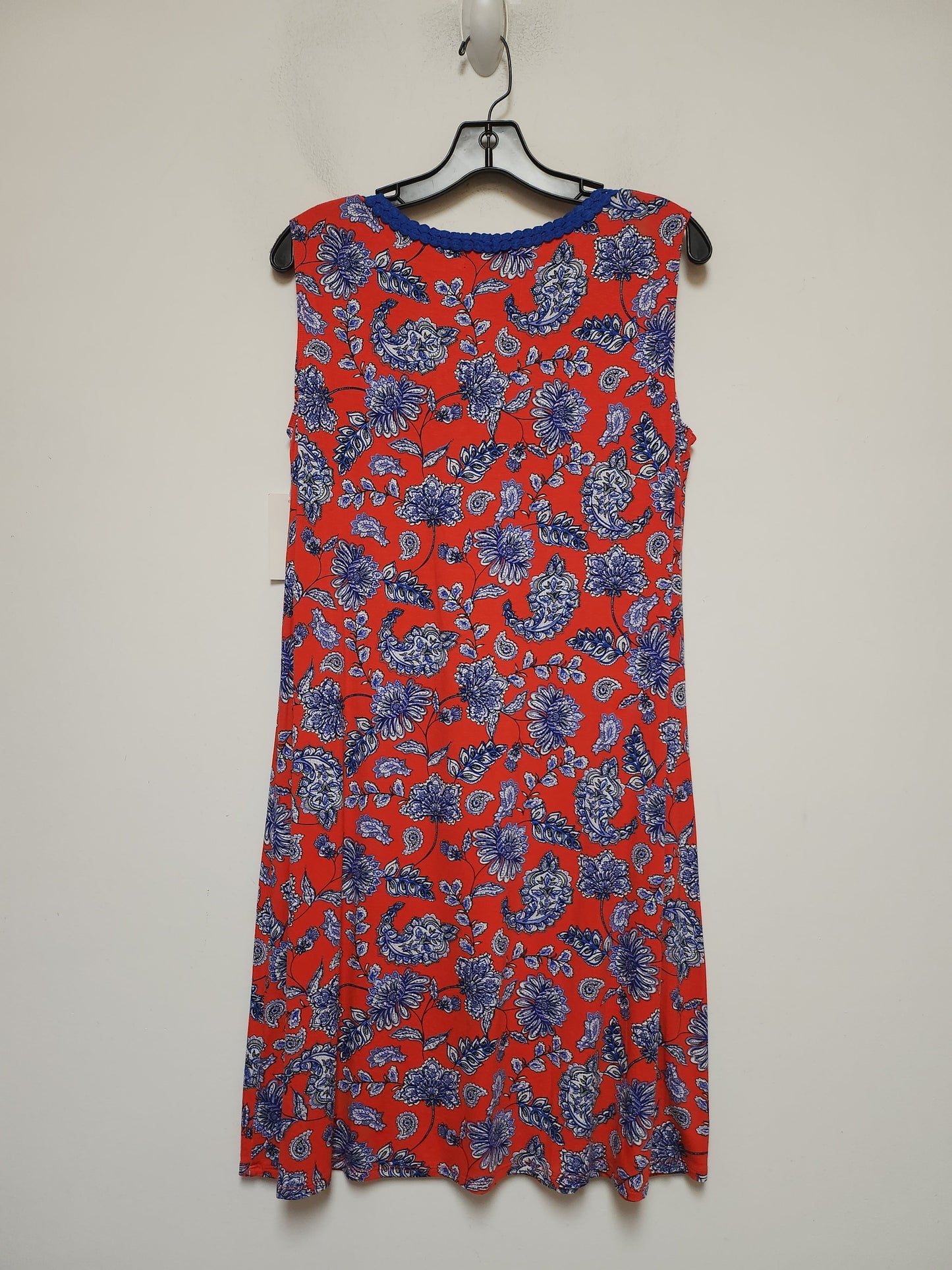 Blue & Red Dress Casual Short Harper, Size M