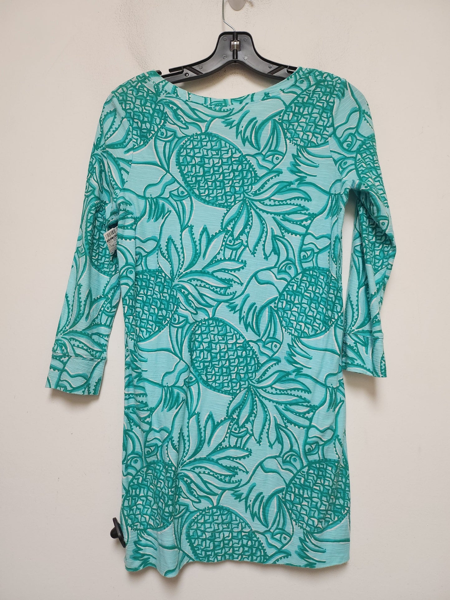 Blue & Green Dress Casual Short Lilly Pulitzer, Size Xs