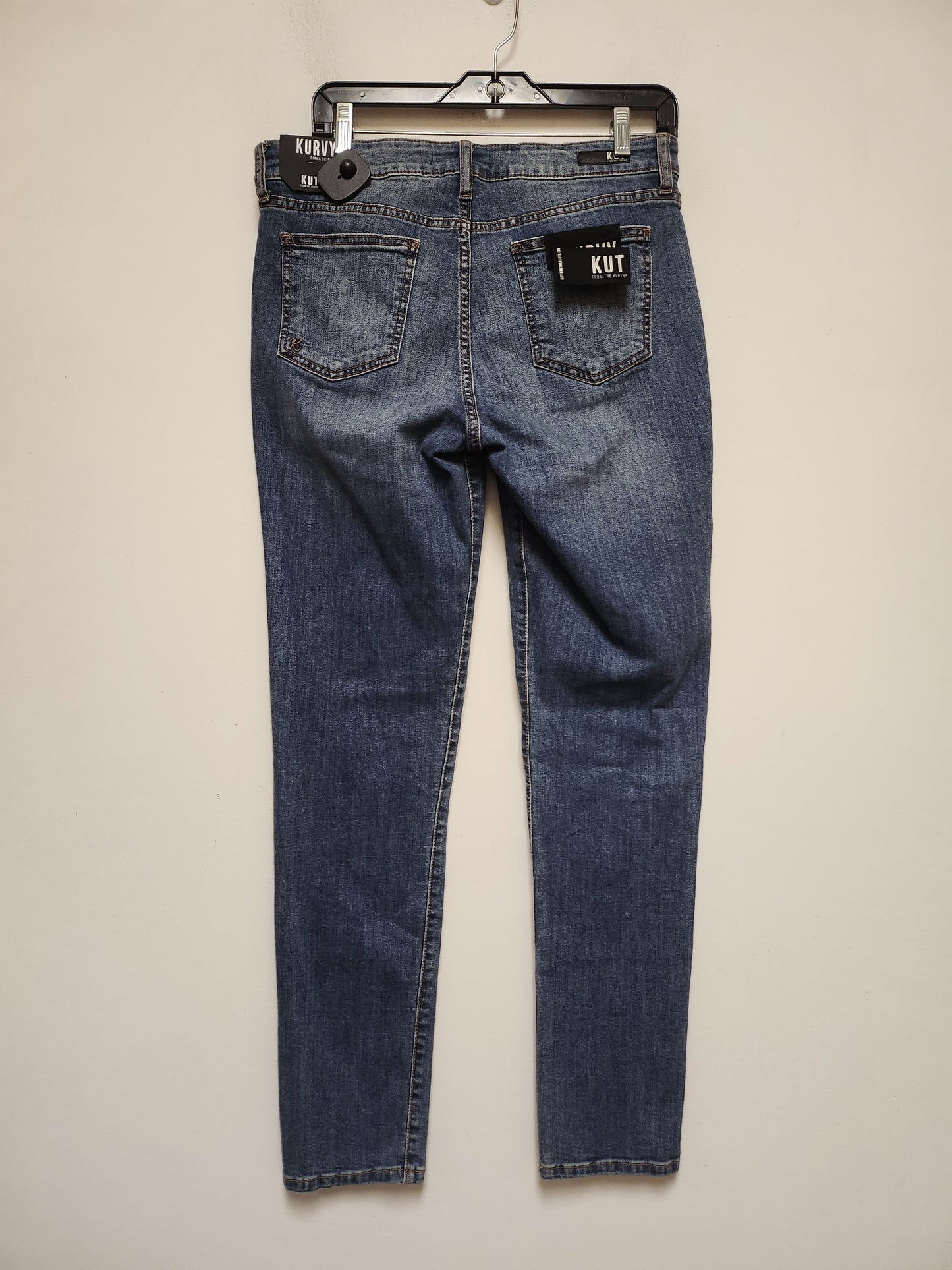Blue Denim Jeans Skinny Kut, Size 12