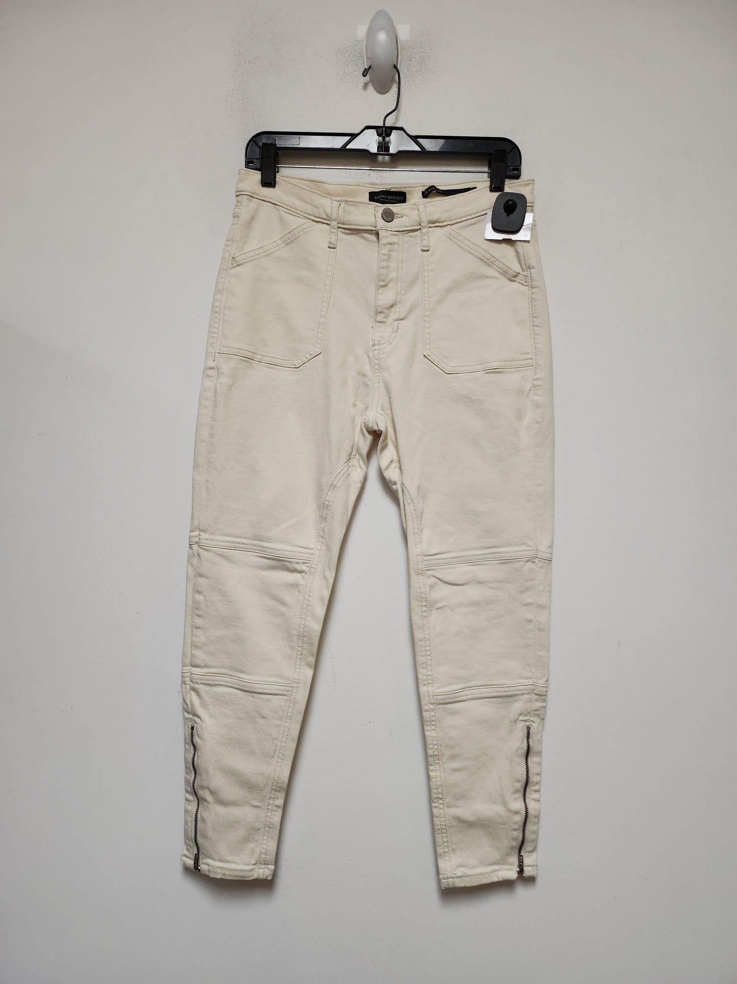 Tan Denim Jeans Cropped Banana Republic, Size 8
