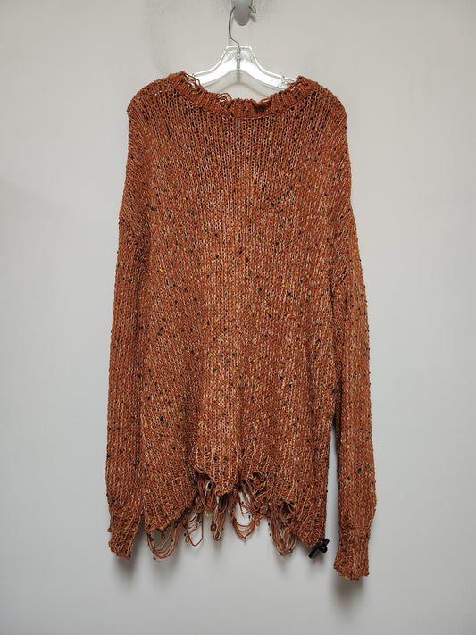 Orange Sweater Jodifl, Size 1x