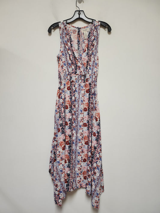 Floral Print Dress Casual Maxi Jessica Simpson, Size S