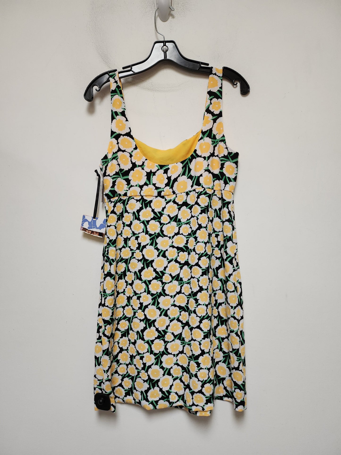 Floral Print Dress Casual Short Diane Von Furstenberg, Size M