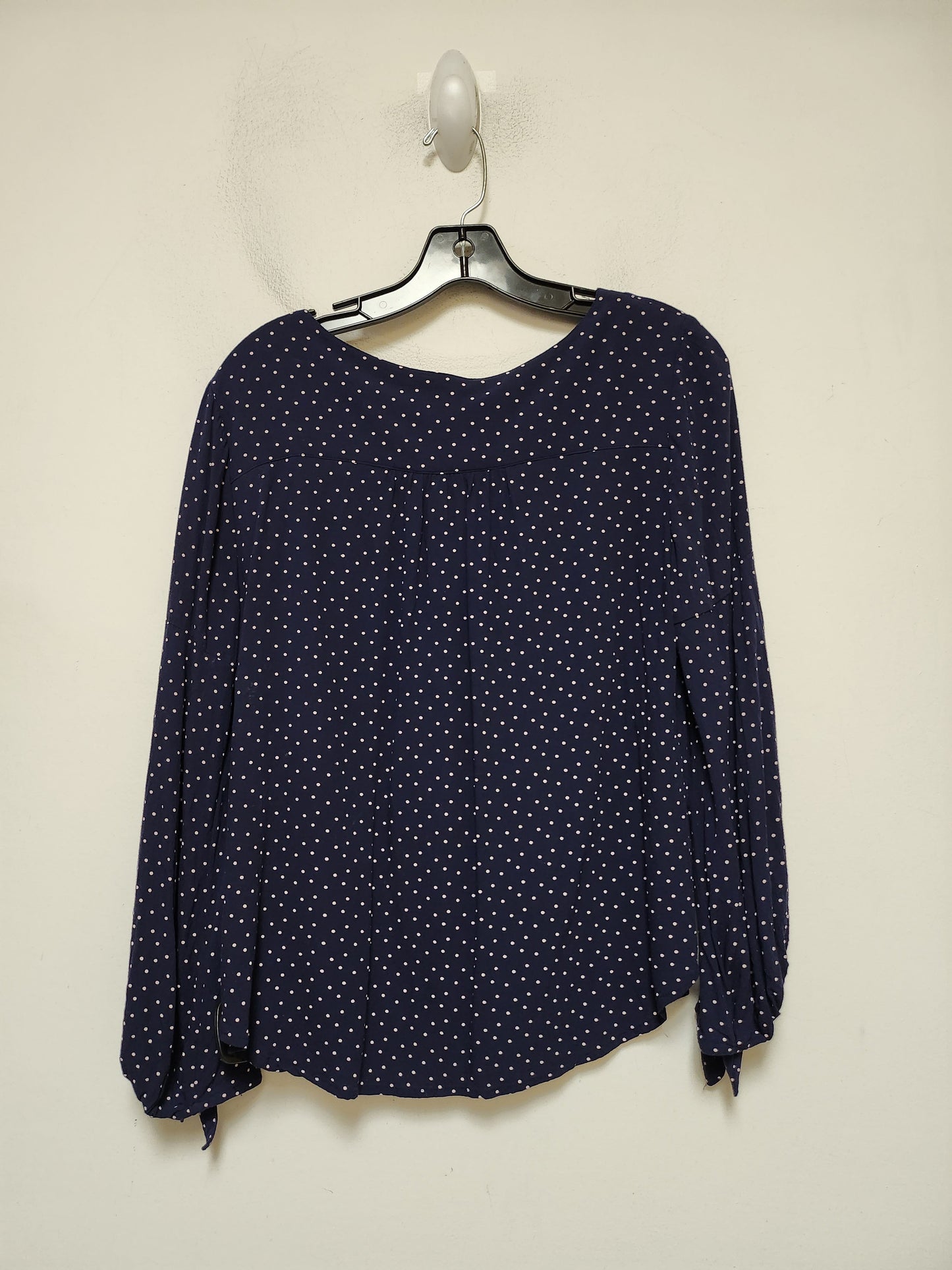 Polkadot Pattern Top Long Sleeve Maeve, Size Xs