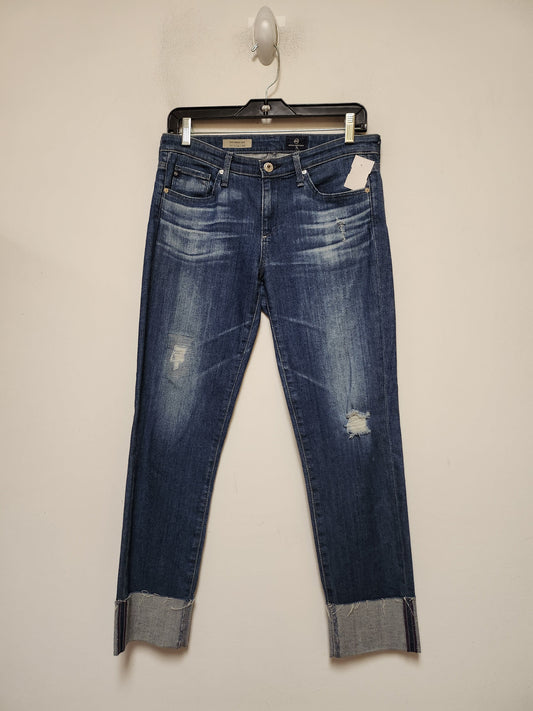 Blue Denim Jeans Skinny Adriano Goldschmied, Size 6