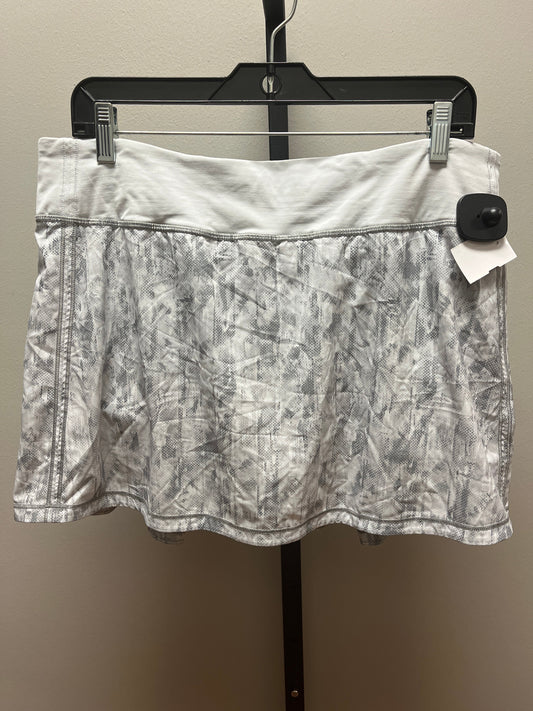 Grey Athletic Skirt Lululemon, Size 12
