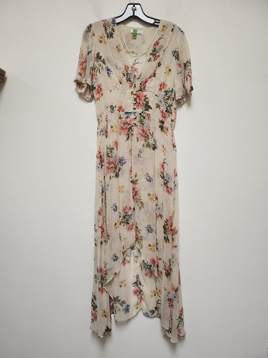 Floral Print Dress Casual Midi Zara Women, Size S