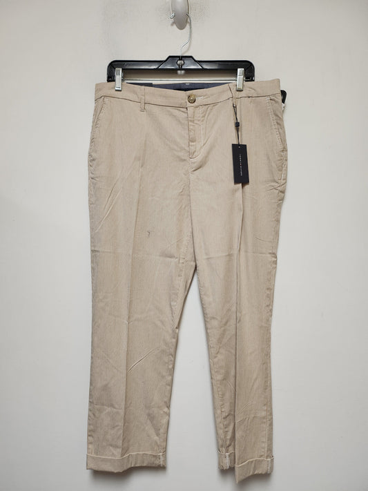 Pants Wide Leg By Tommy Hilfiger In Tan, Size: 14