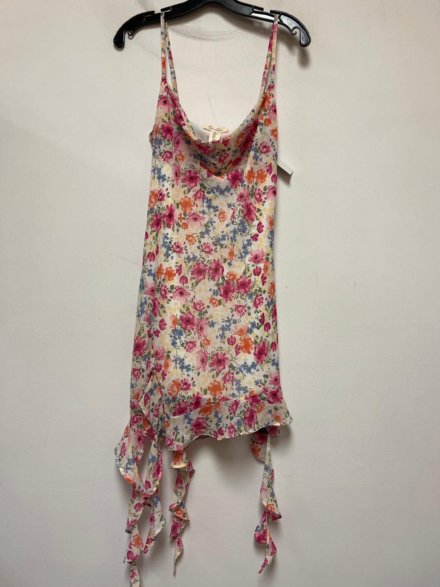 Floral Print Dress Casual Short Jessica Simpson, Size M