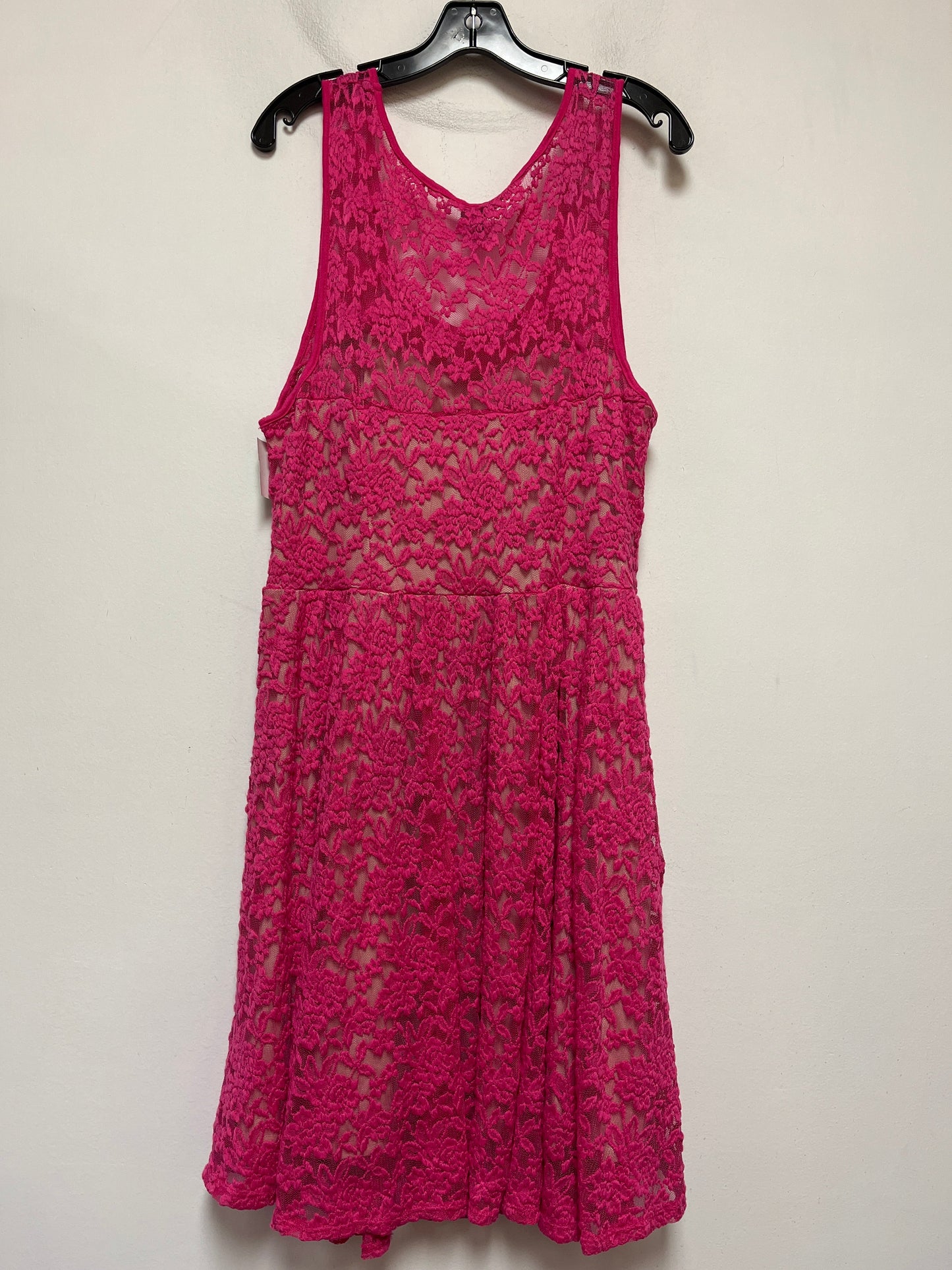 Pink Dress Casual Midi Torrid, Size 2x