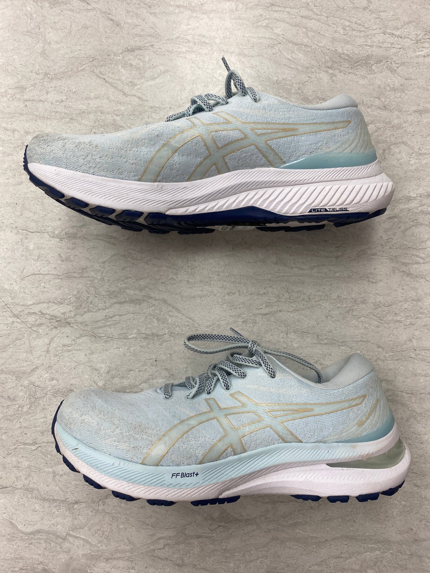 Shoes Athletic By Asics In Blue, Size: 9.5