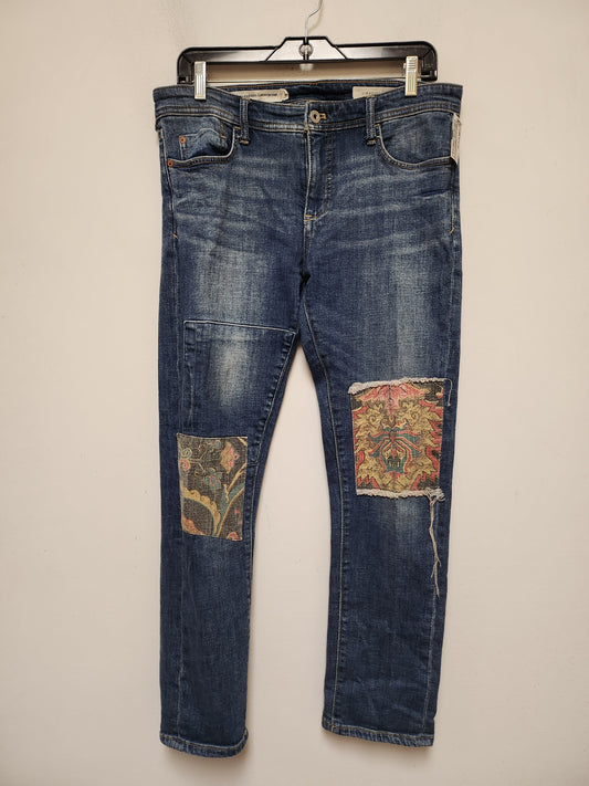 Jeans Boyfriend By Pilcro In Blue Denim, Size: 6