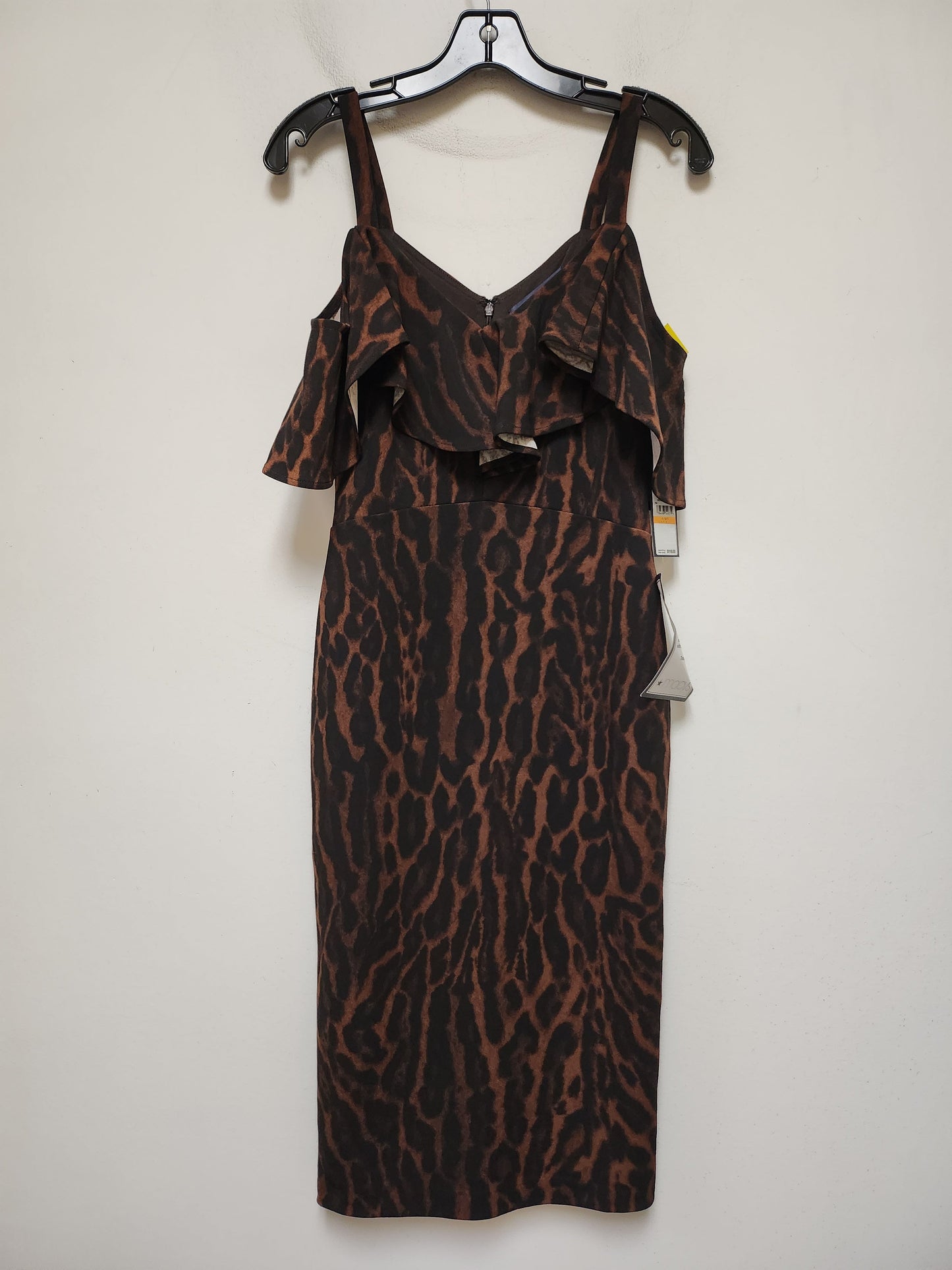 Dress Casual Midi By Rachel Roy In Animal Print, Size: S