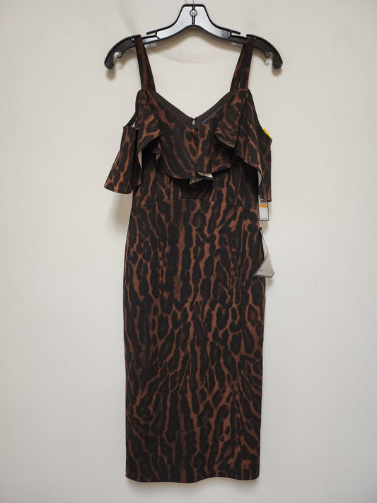 Dress Casual Midi By Rachel Roy In Animal Print, Size: S