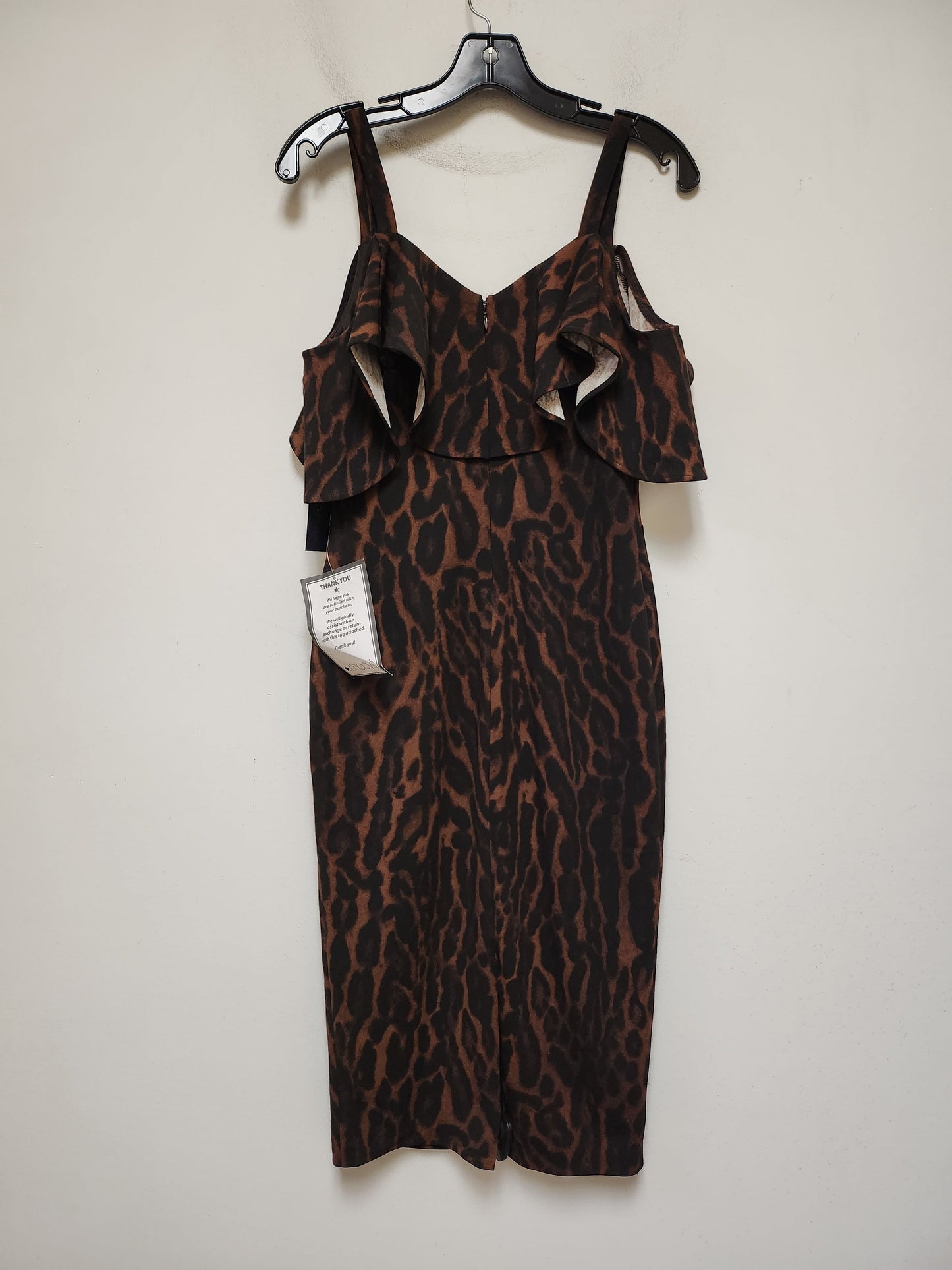 Dress Casual Midi By Rachel Roy In Animal Print, Size: S