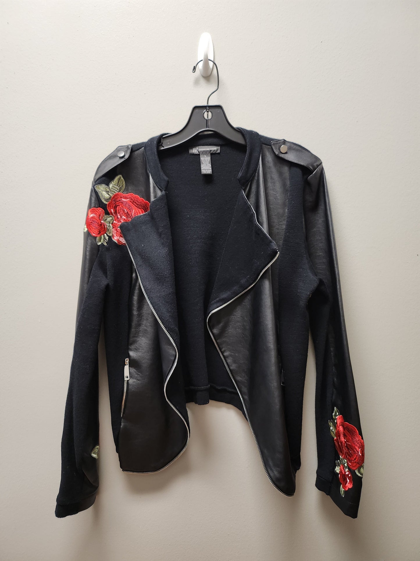 Jacket Other By Inc In Black, Size: L