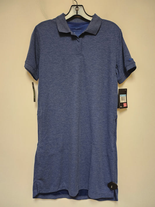 Athletic Dress By Nike Apparel In Blue, Size: M