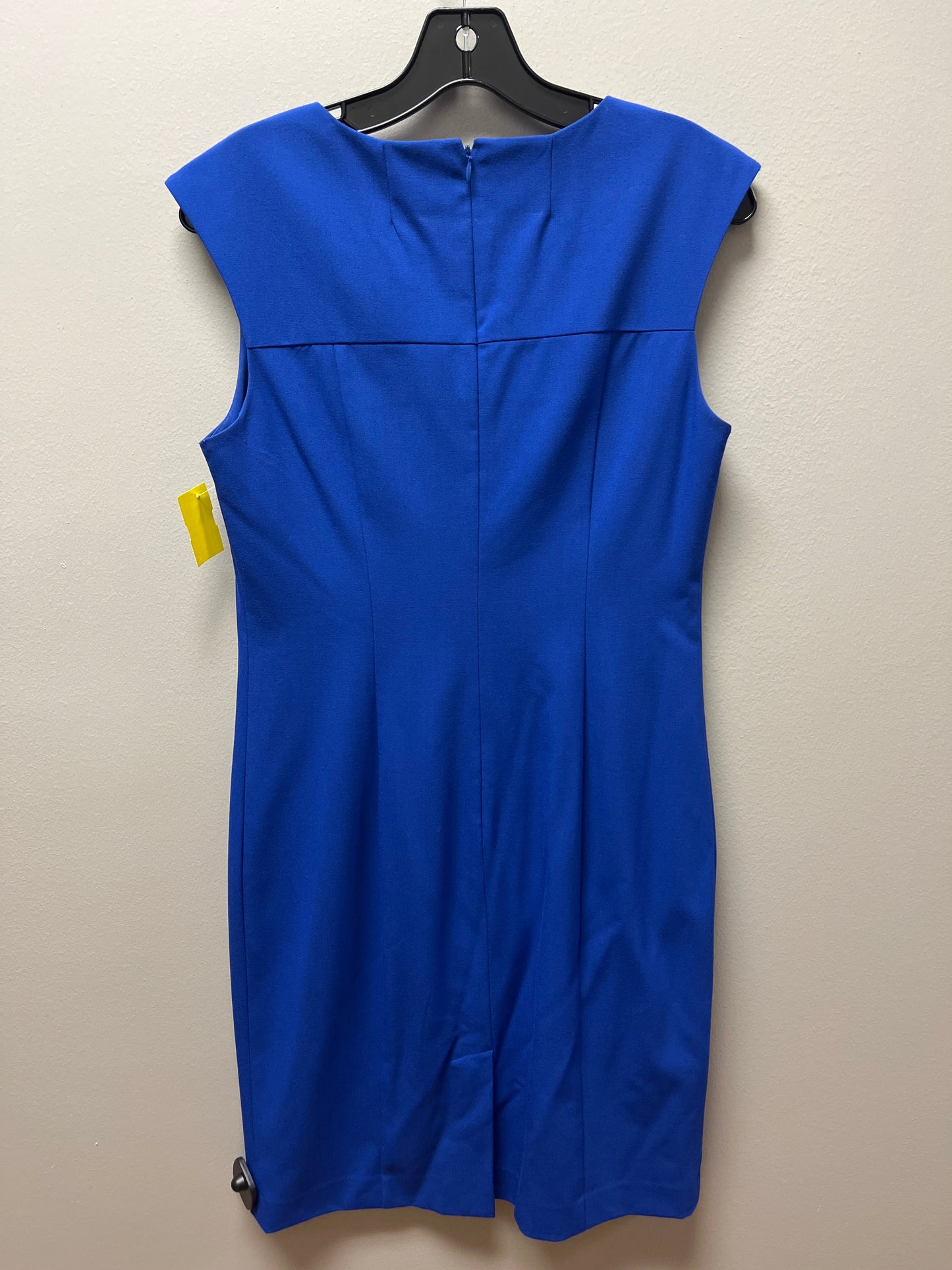 Dress Casual Midi By Calvin Klein In Blue, Size: S