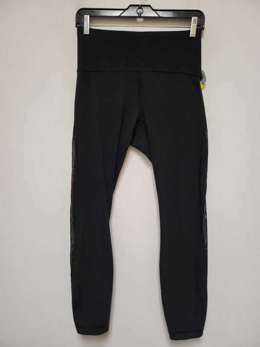 Athletic Leggings By Lululemon In Black, Size: 8