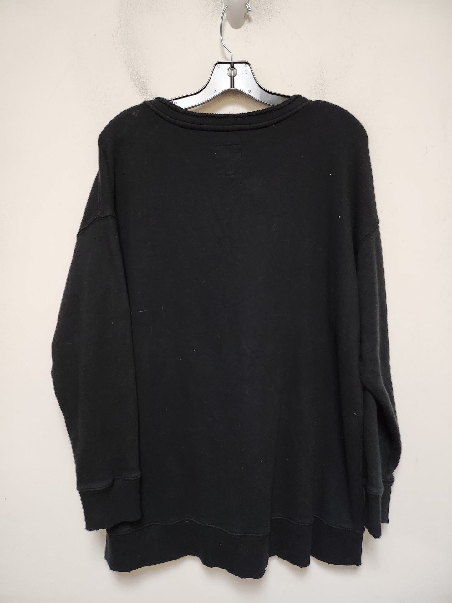 Sweatshirt Crewneck By Aerie In Black, Size: M