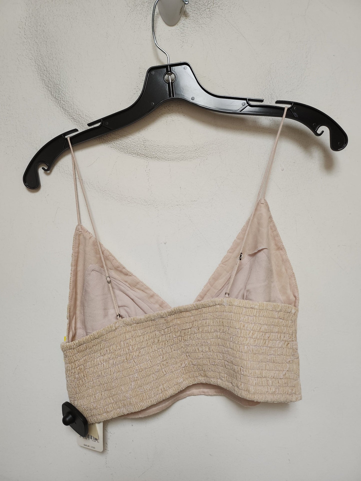 Tank Top By Free People In Tan, Size: L