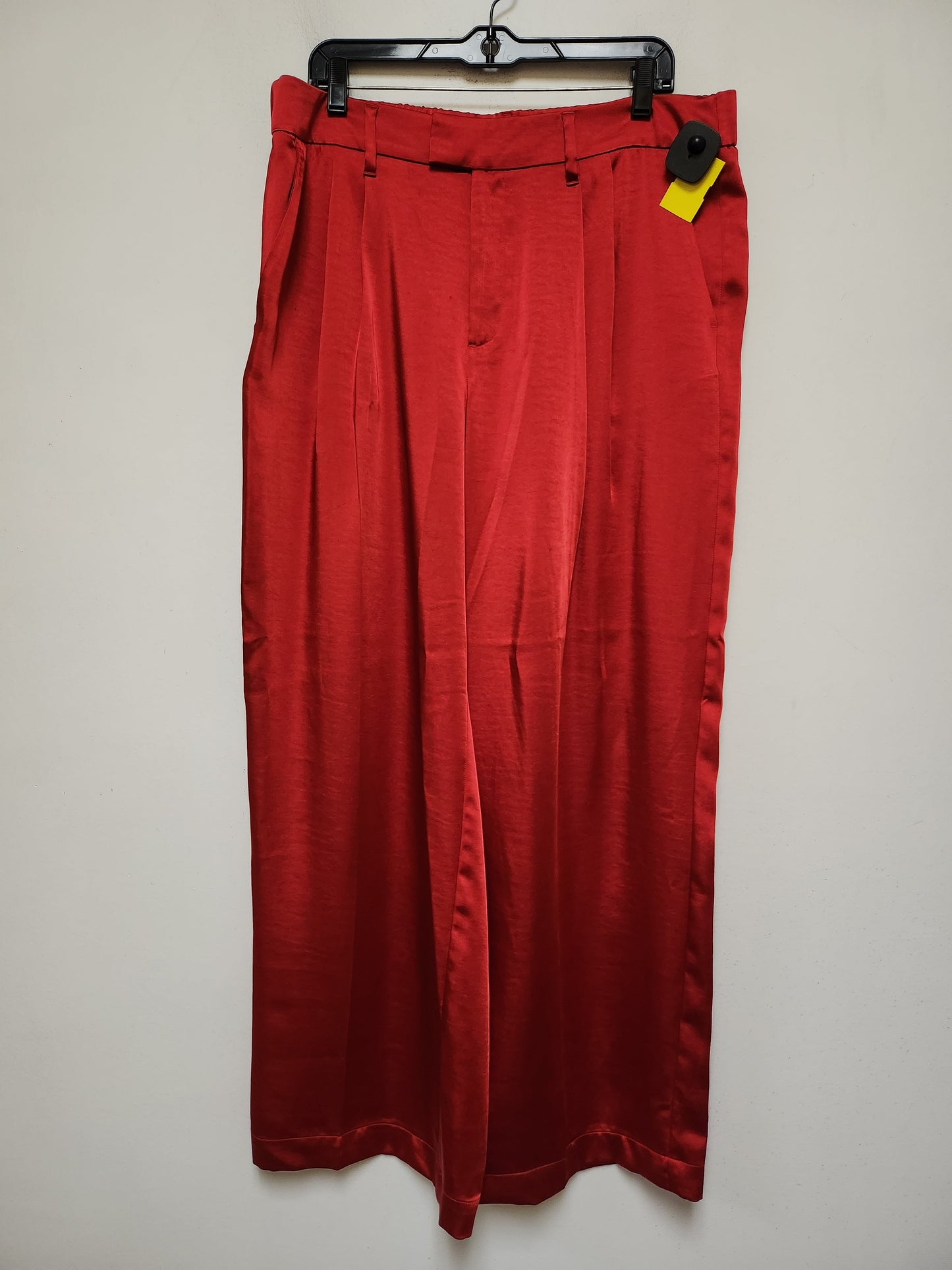 Pants Wide Leg By A New Day In Red, Size: 14