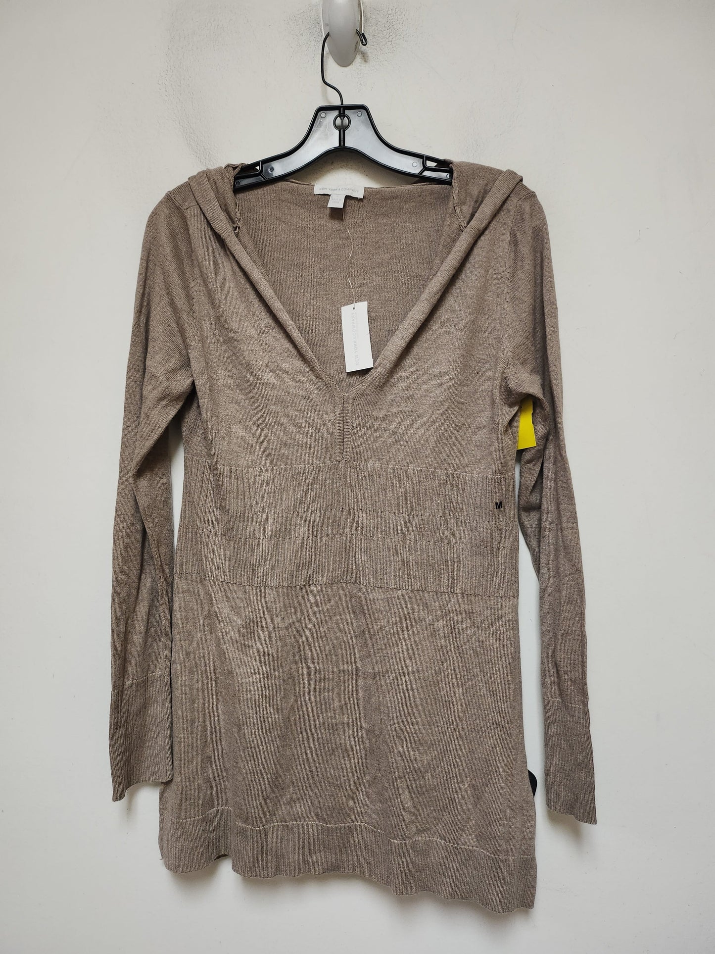 Sweater By New York And Co In Tan, Size: M