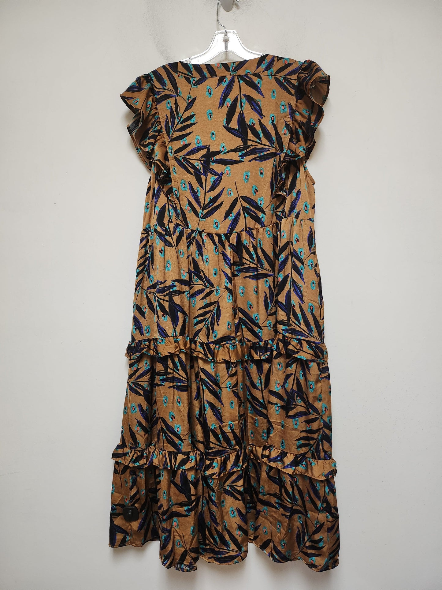 Dress Casual Maxi By Entro In Multi-colored, Size: 1x