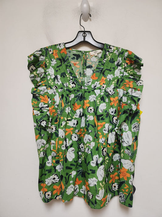 Top Sleeveless By Entro In Floral Print, Size: M