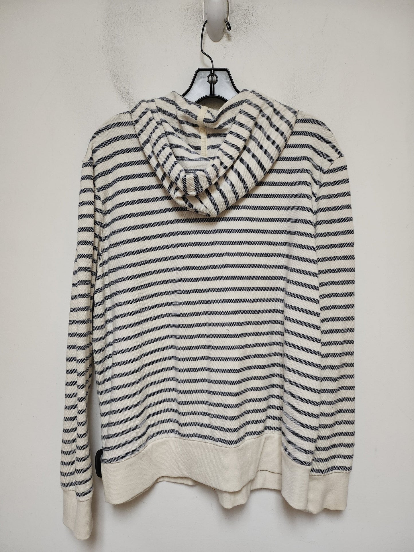 Sweatshirt Hoodie By Old Navy In Striped Pattern, Size: Xl