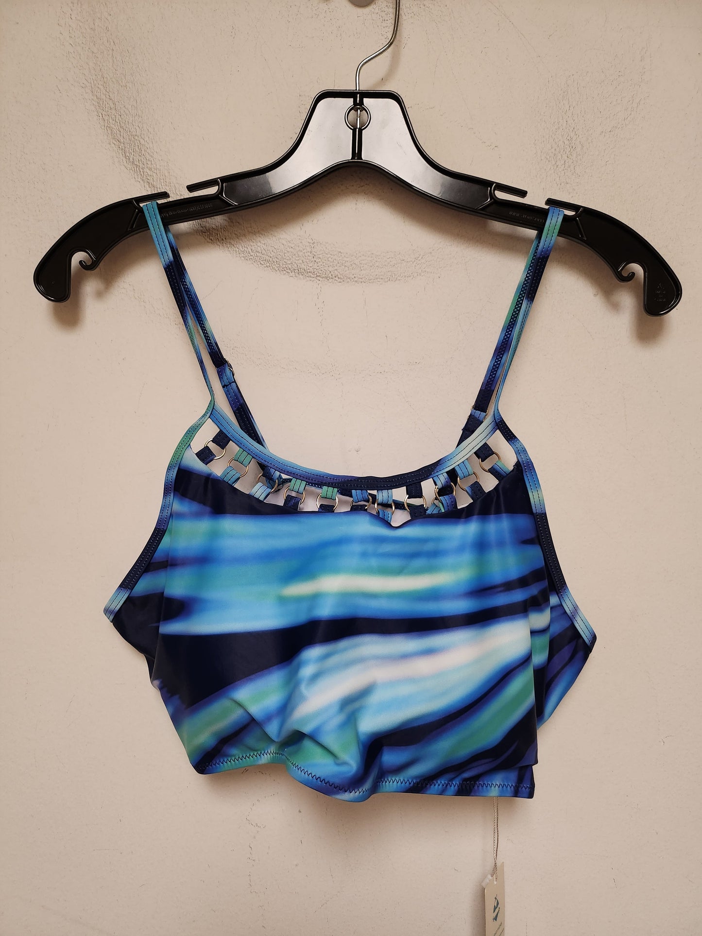 Swimsuit 2pc By Clothes Mentor In Blue, Size: Xl