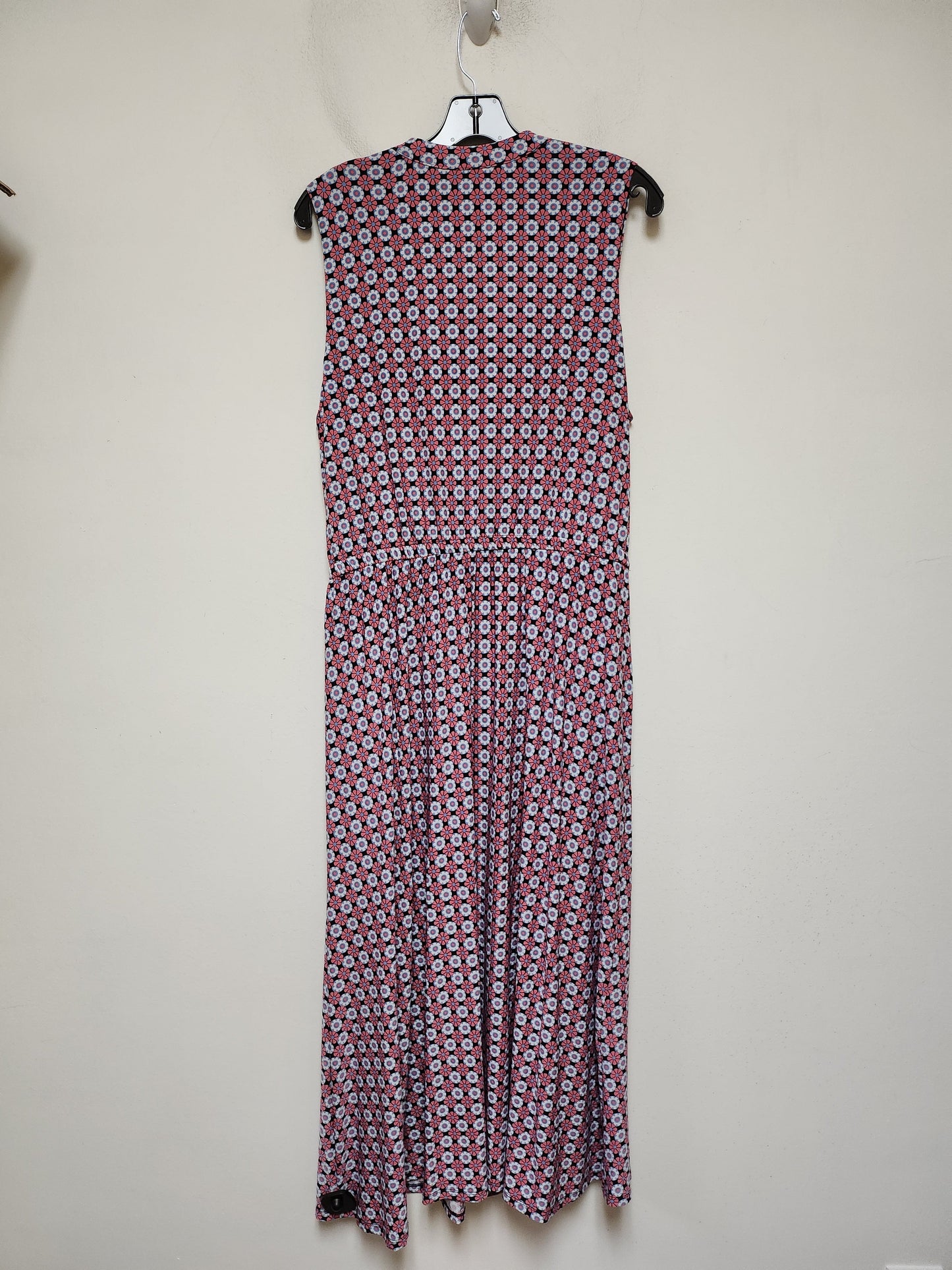 Dress Casual Maxi By Anne Klein In Blue & Pink, Size: M