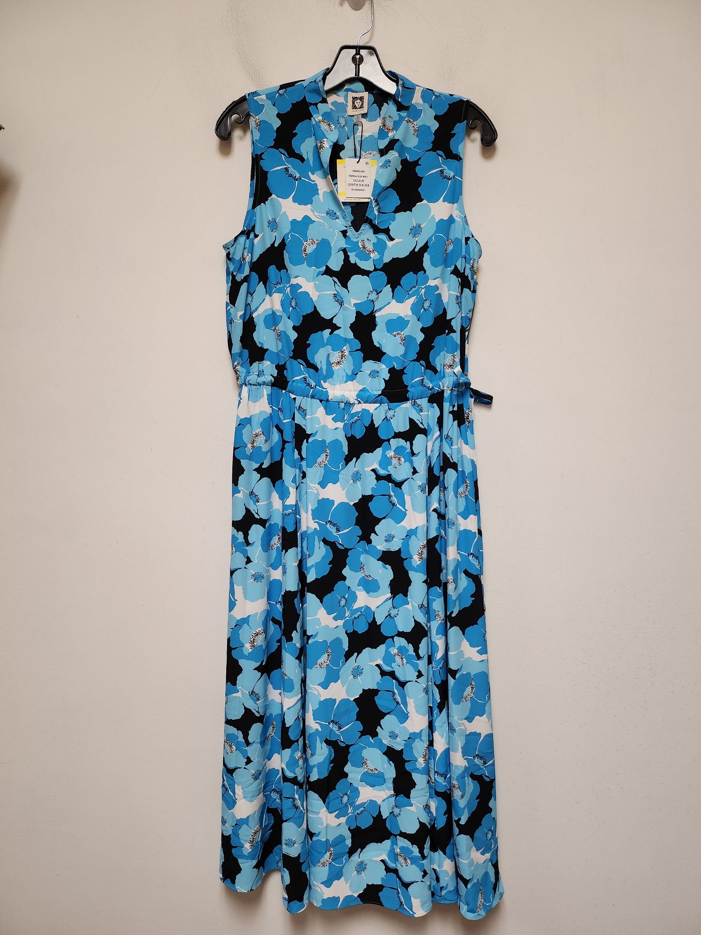 Dress Casual Maxi By Anne Klein In Blue, Size: M