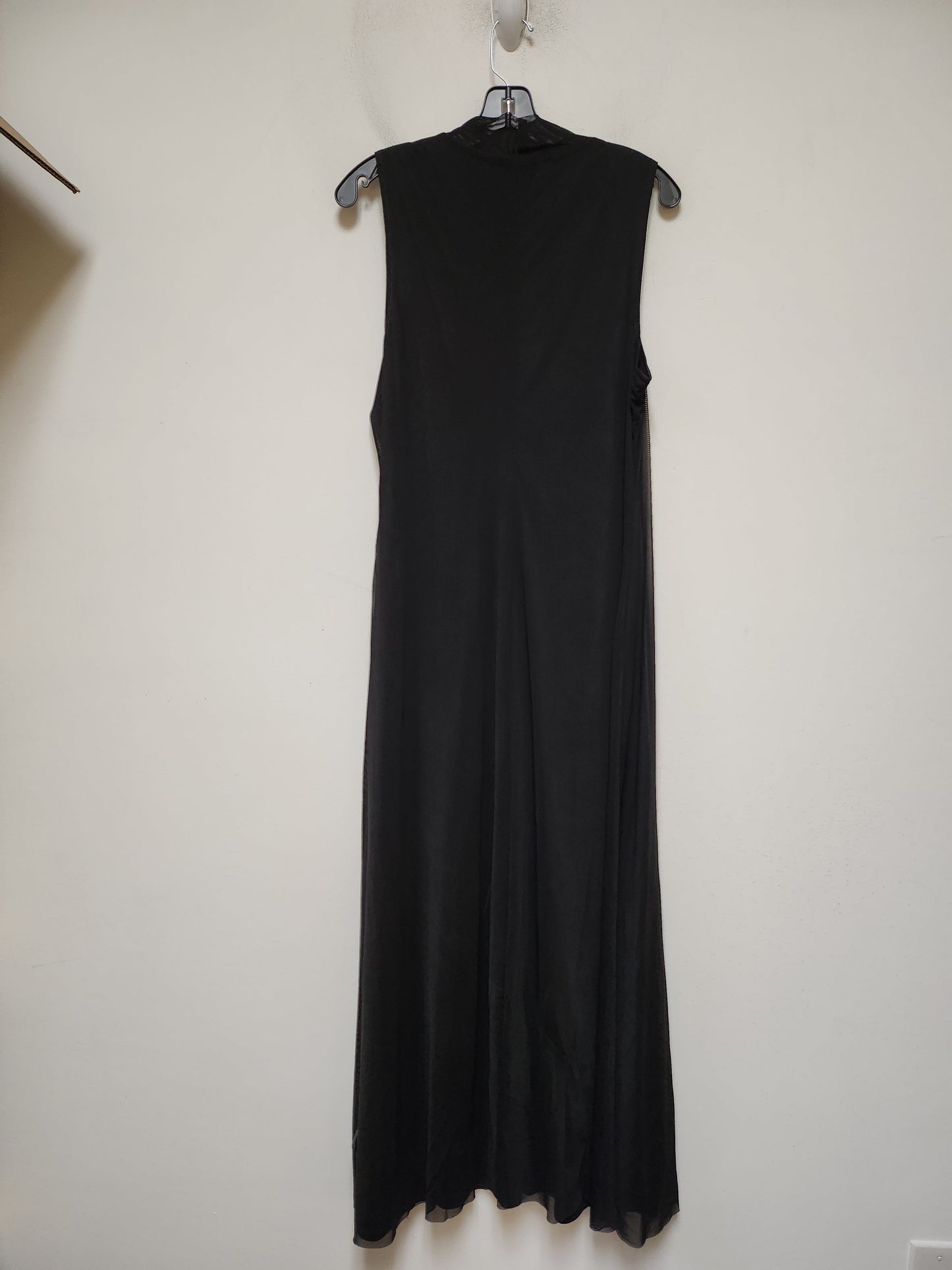 Dress Casual Maxi By Vince Camuto In Black, Size: L