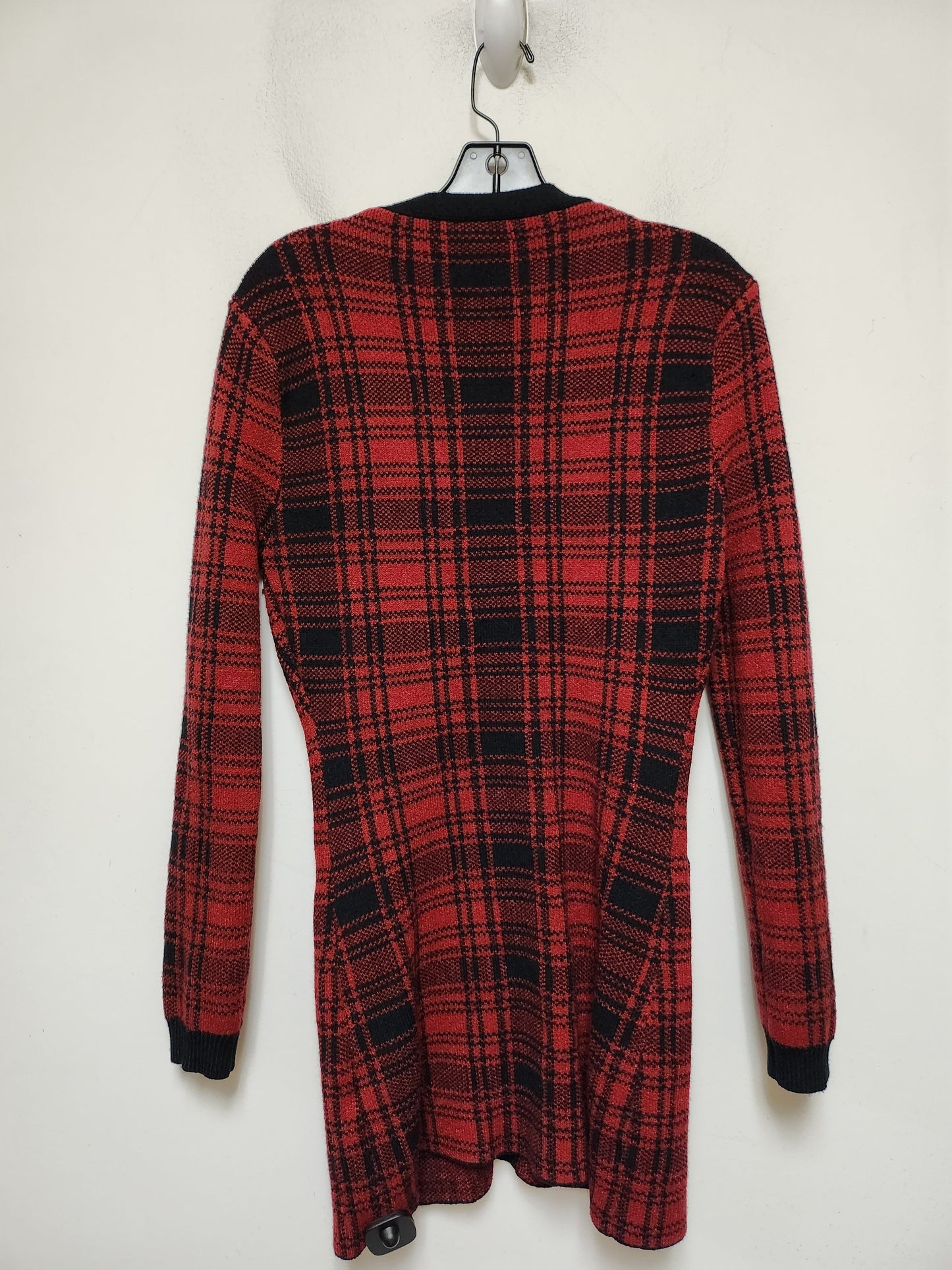 Dress Sweater By Fashion Nova In Plaid Pattern, Size: Xl