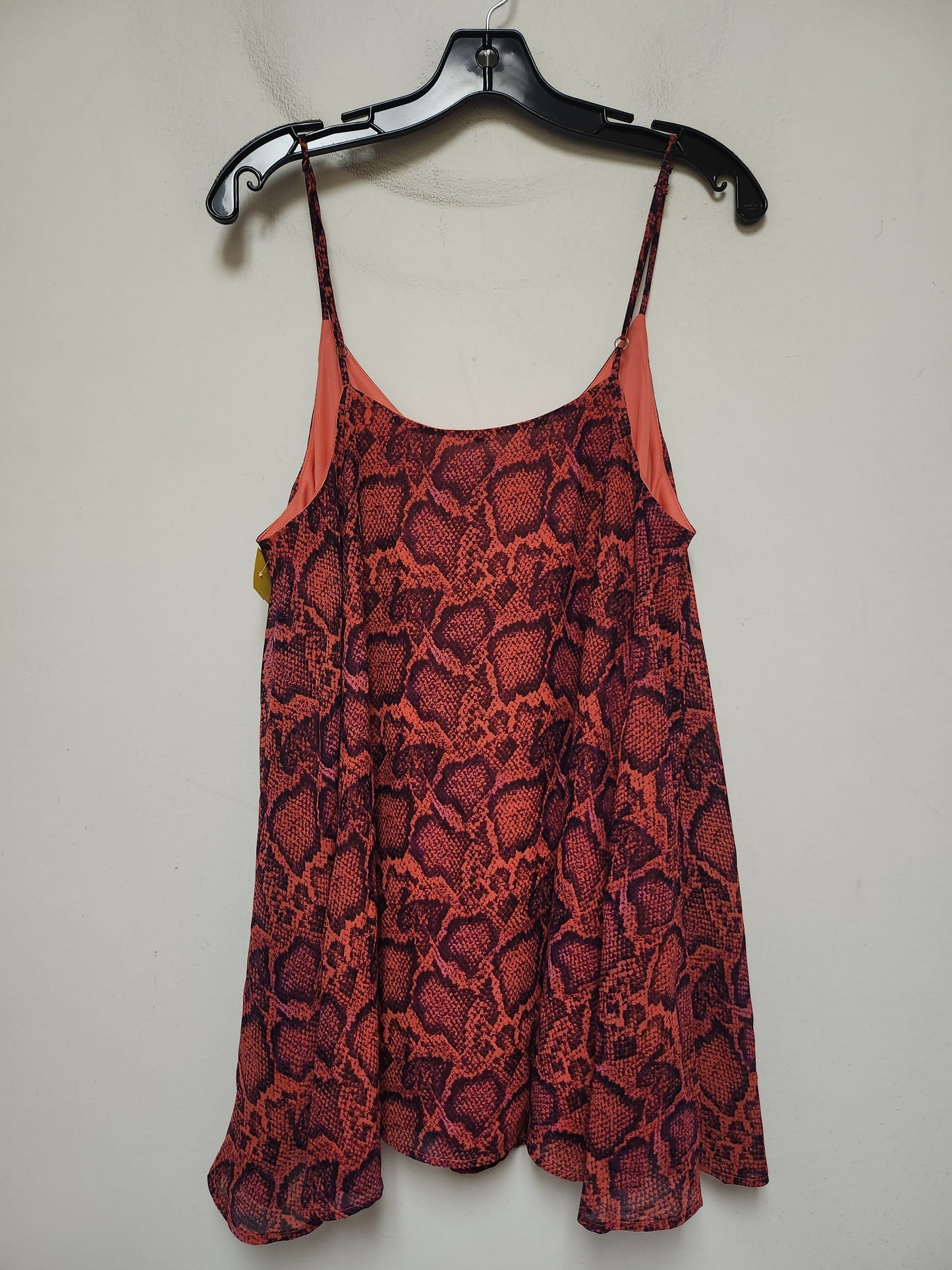 Top Sleeveless By Mumu In Snakeskin Print, Size: M