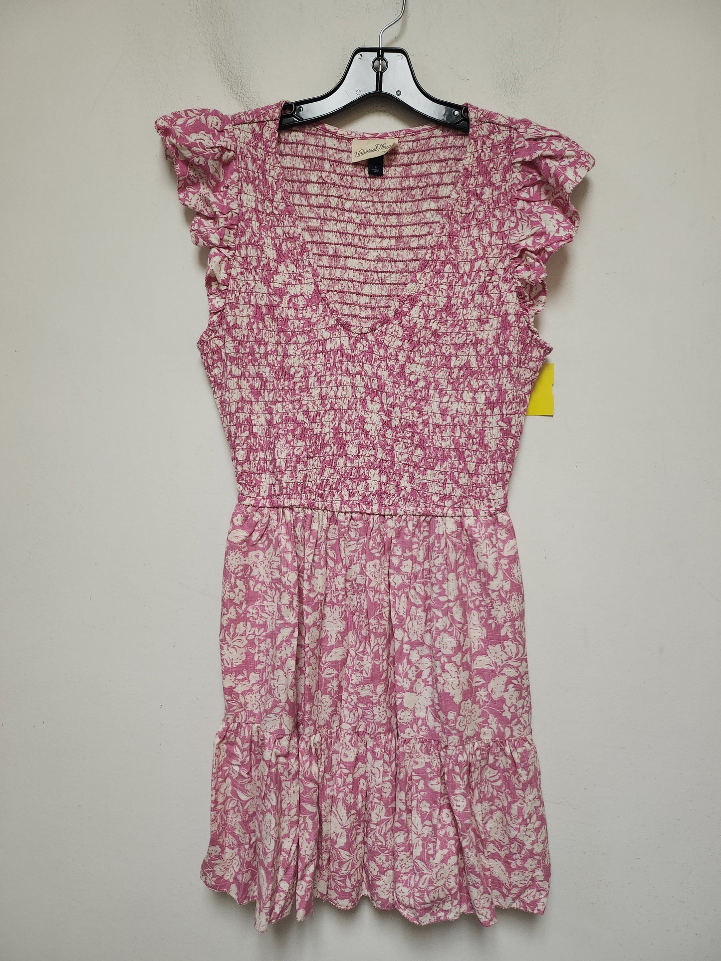 Dress Casual Short By Universal Thread In Pink, Size: S