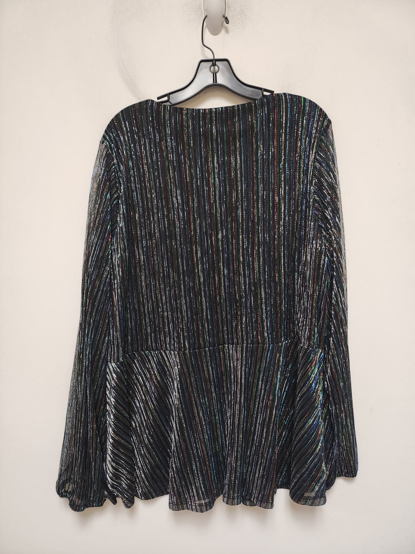 Top Long Sleeve By Lane Bryant In Multi-colored, Size: 3x