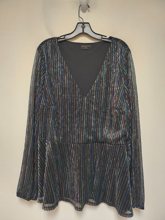 Top Long Sleeve By Lane Bryant In Multi-colored, Size: 3x