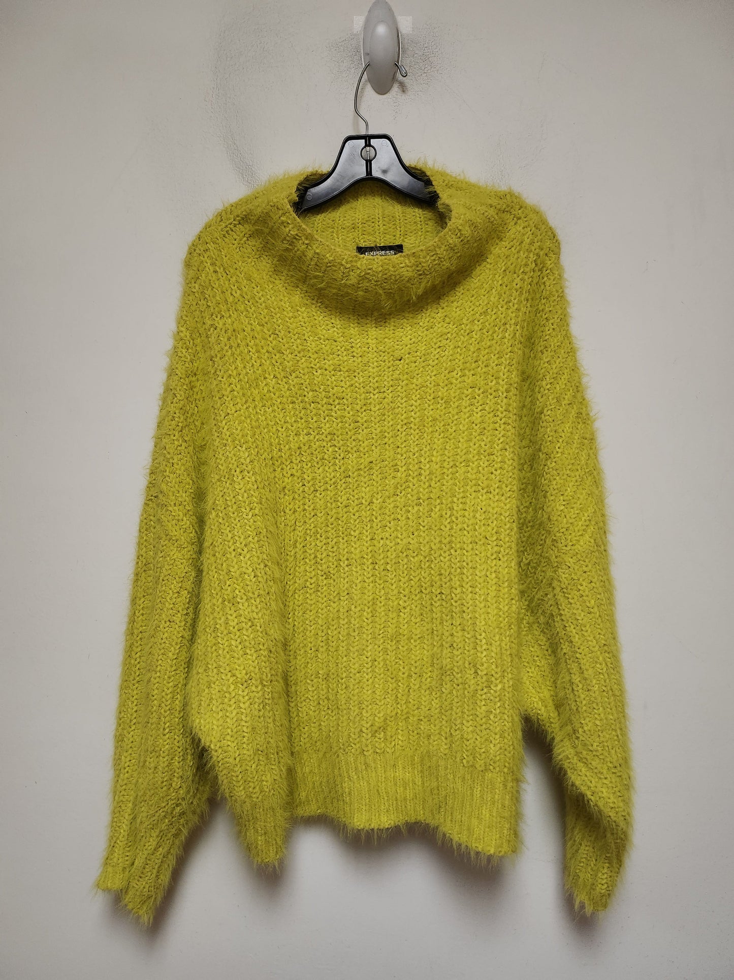 Sweater By Express In Green, Size: Xl