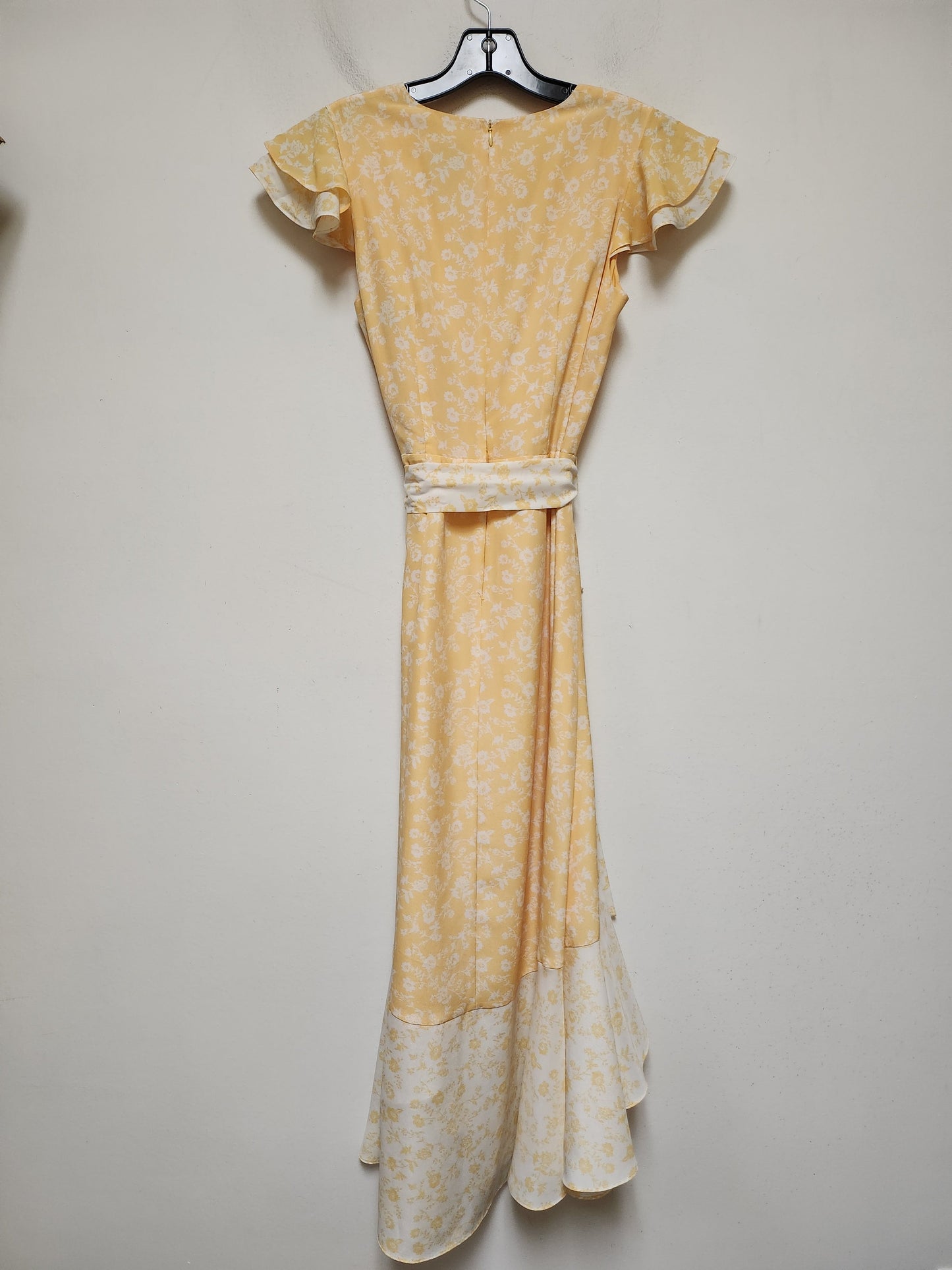 Dress Casual Midi By Vince Camuto In Yellow, Size: S