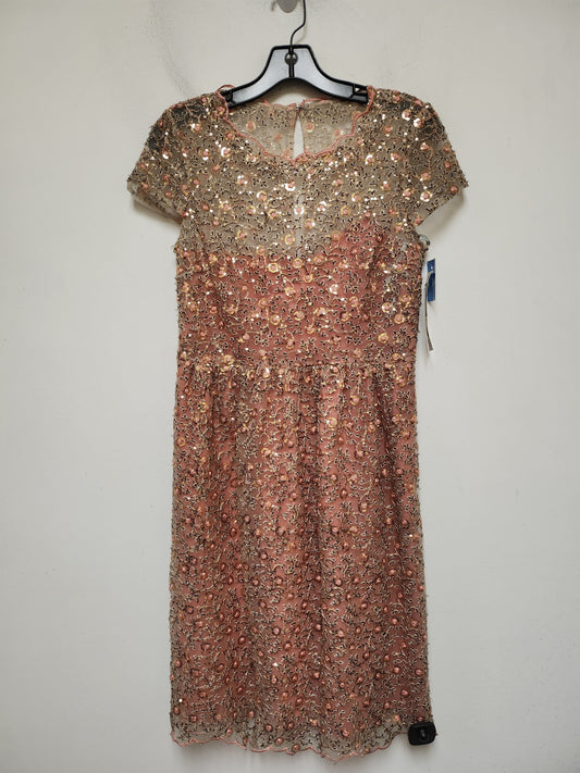 Dress Casual Short By Clothes Mentor In Gold & Pink, Size: S